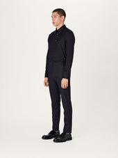 The 24 Trouser Wool Navy Wool Flannel