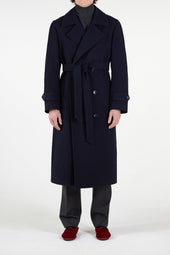 Jacques Trench Coat In Virgin Wool