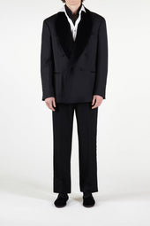 David Blazer In Wool And Alpaca