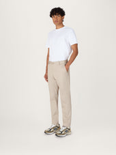 The Essential Chino Beige Stretch Cotton