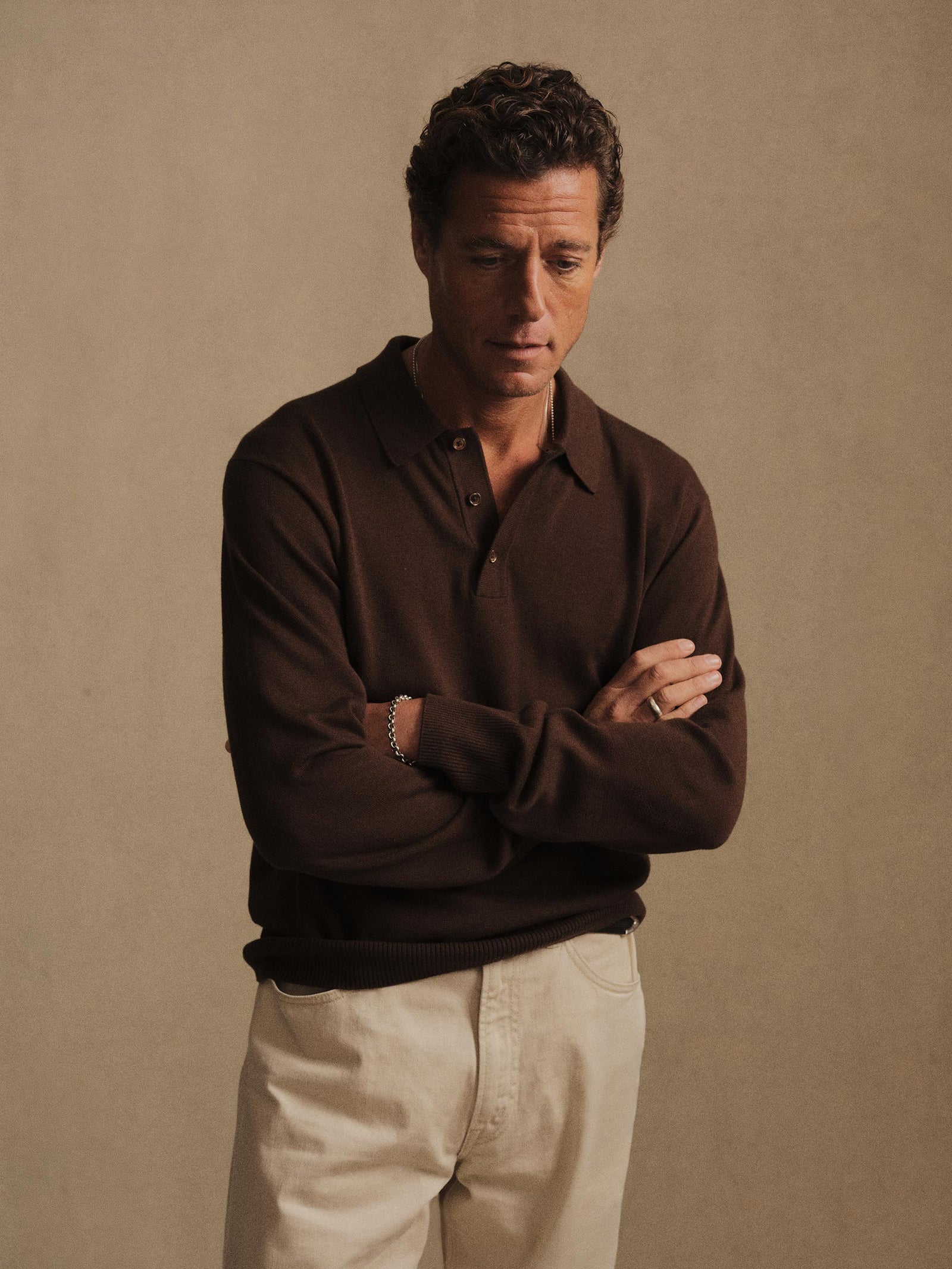 Como Cashmere L S Polo