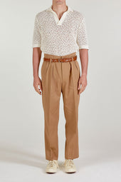 Alain Sweater In Open Cotton Knit
