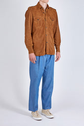 Antonio Shirt In Suede