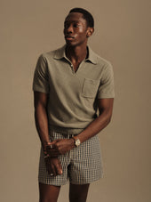 Cotton Loop Terry Polo