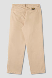 Loose Pleat Chino (Khaki Twill)