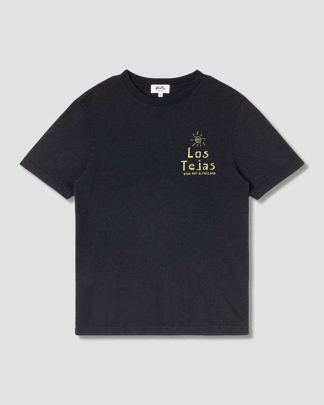 Los Tejas Tee (Washed Black)