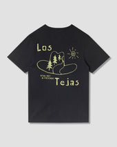 Los Tejas Tee (Washed Black)