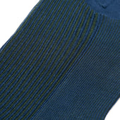 Vert Kaki Bleu Nuit Rayures Transat Fil D Cosse