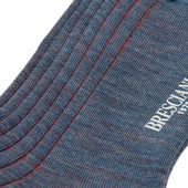 Bleu Acier Cuivre Laine