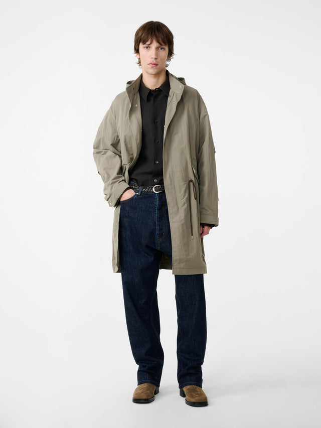 Lotus Coat in Mole