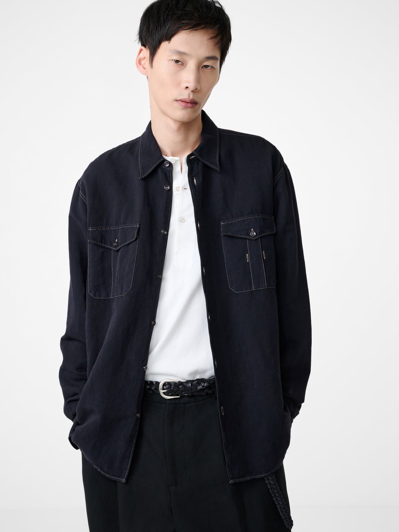 Louro Shirt In Grape