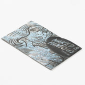 Tragic Blond Leather Patch - Silver Holofoil