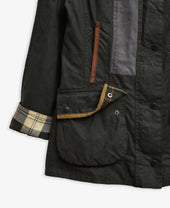 Barbour Re Loved Beadnell Waxed Jacket Size 10