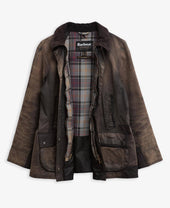 Barbour Re Loved Beadnell Waxed Jacket Size 12