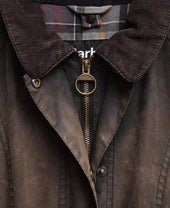 Barbour Re Loved Beadnell Waxed Jacket Size 12
