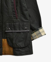 Barbour Re Loved Beadnell Waxed Jacket Size 14