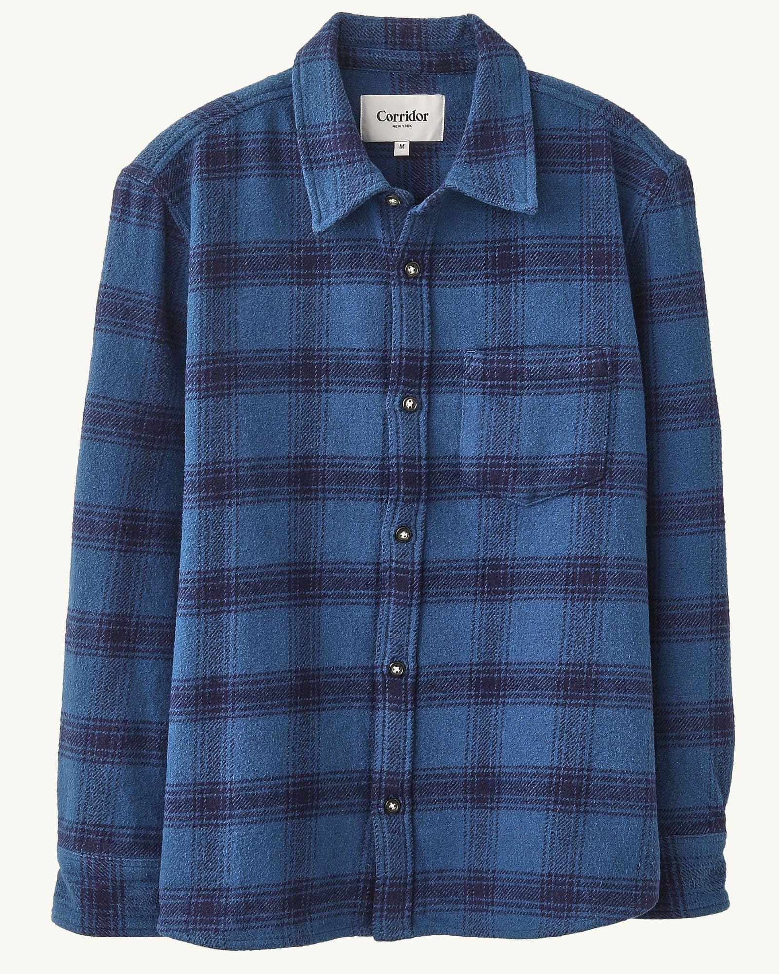 Appalachian Plaid LS - Navy