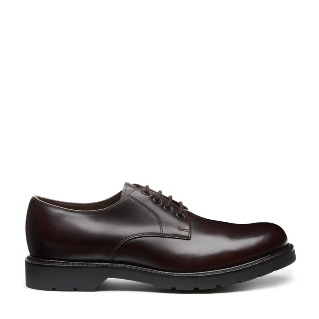 Brown Calf 4 Eye Plain Toe Gibson Shoe