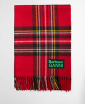 Barbour x GANNI Tartan Scarf