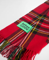 Barbour x GANNI Tartan Scarf