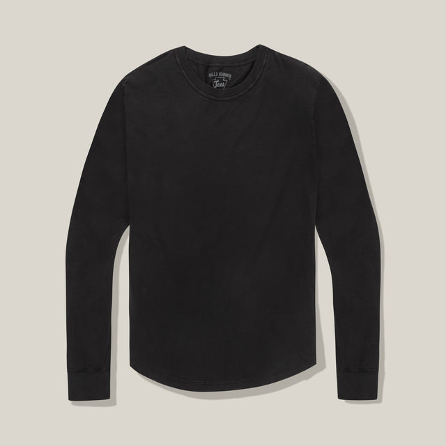 T-Shirts – Long Sleeve –Standard Fit– Coal