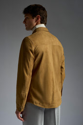 Overshirt PLW61 AQUA SUEDE DOUBLE