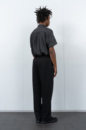 WOVEN WB SWEATPANT - BLACK