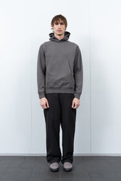SUPER WEIGHTED HOODIE - PEWTER