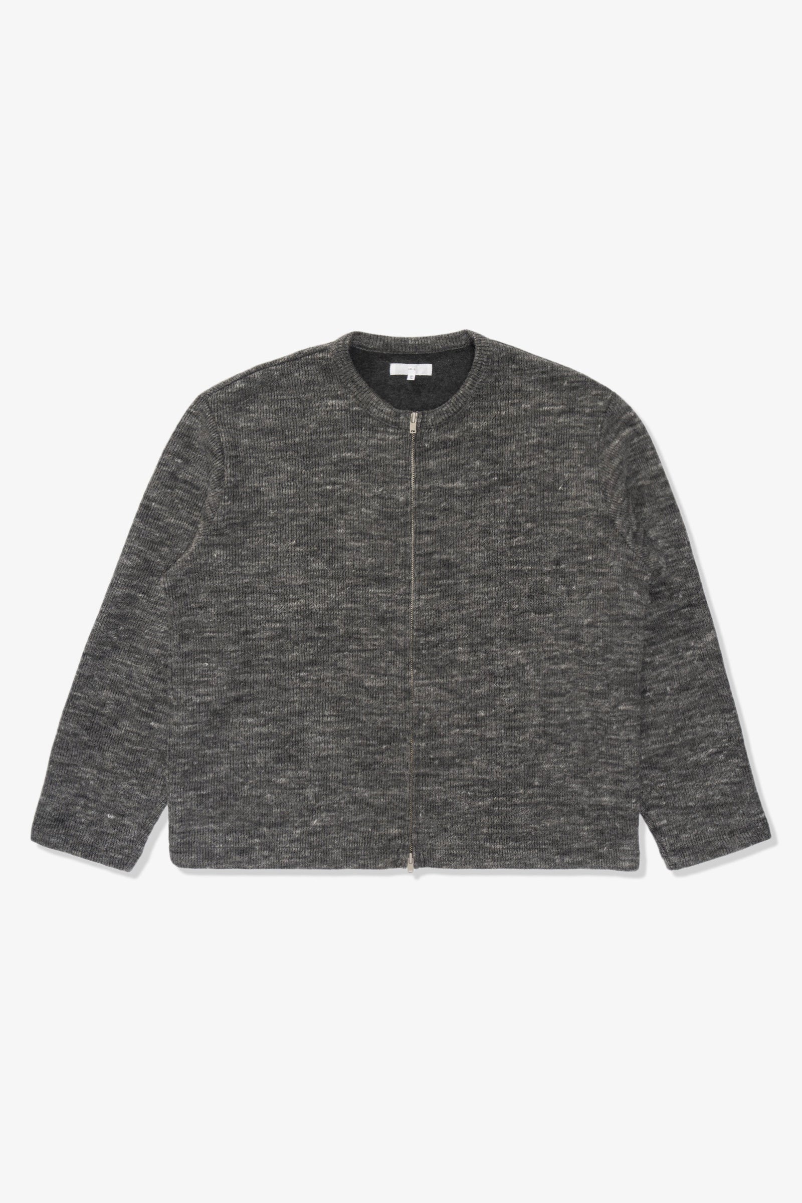 Zip Crewneck Melange