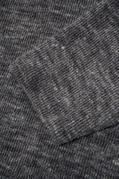 Zip Crewneck Melange