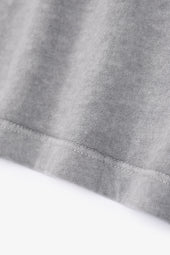 TRI-PANEL L/S T-SHIRT - PIGMENT CHALK