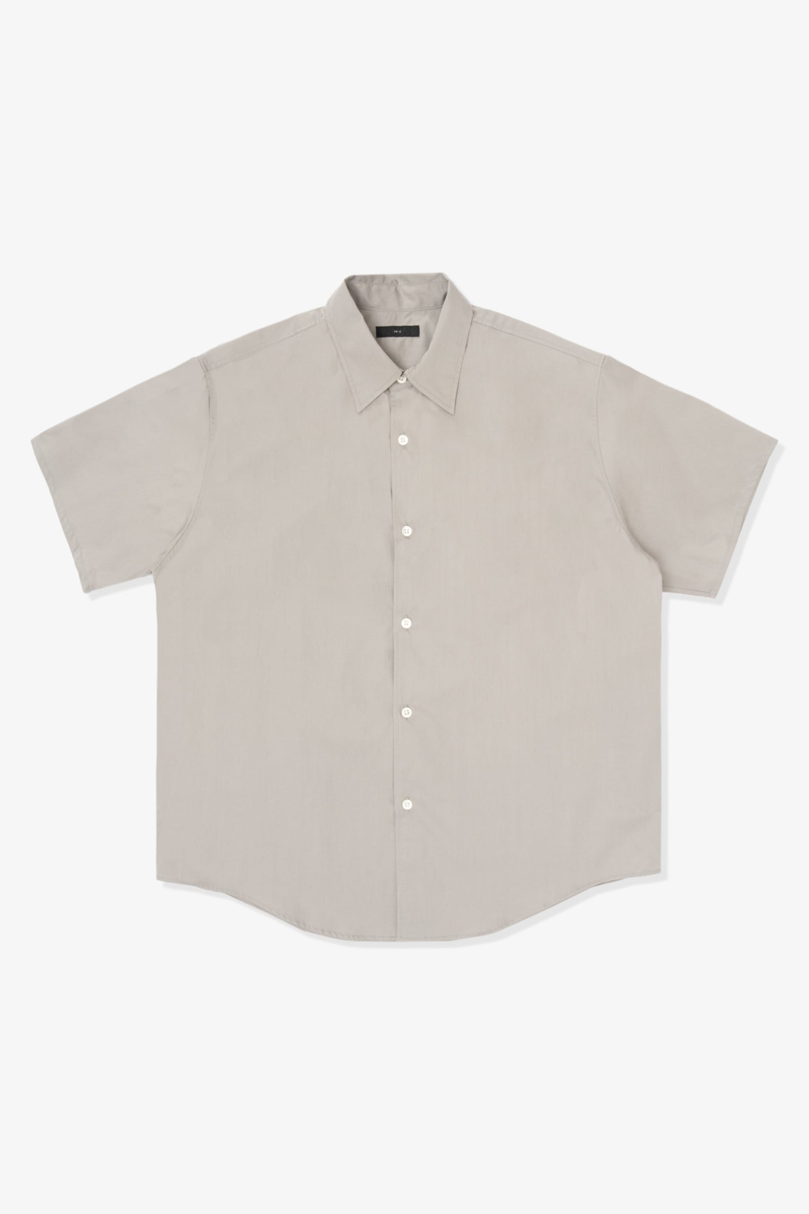 Lynn Poplin S S Shirt True Grey