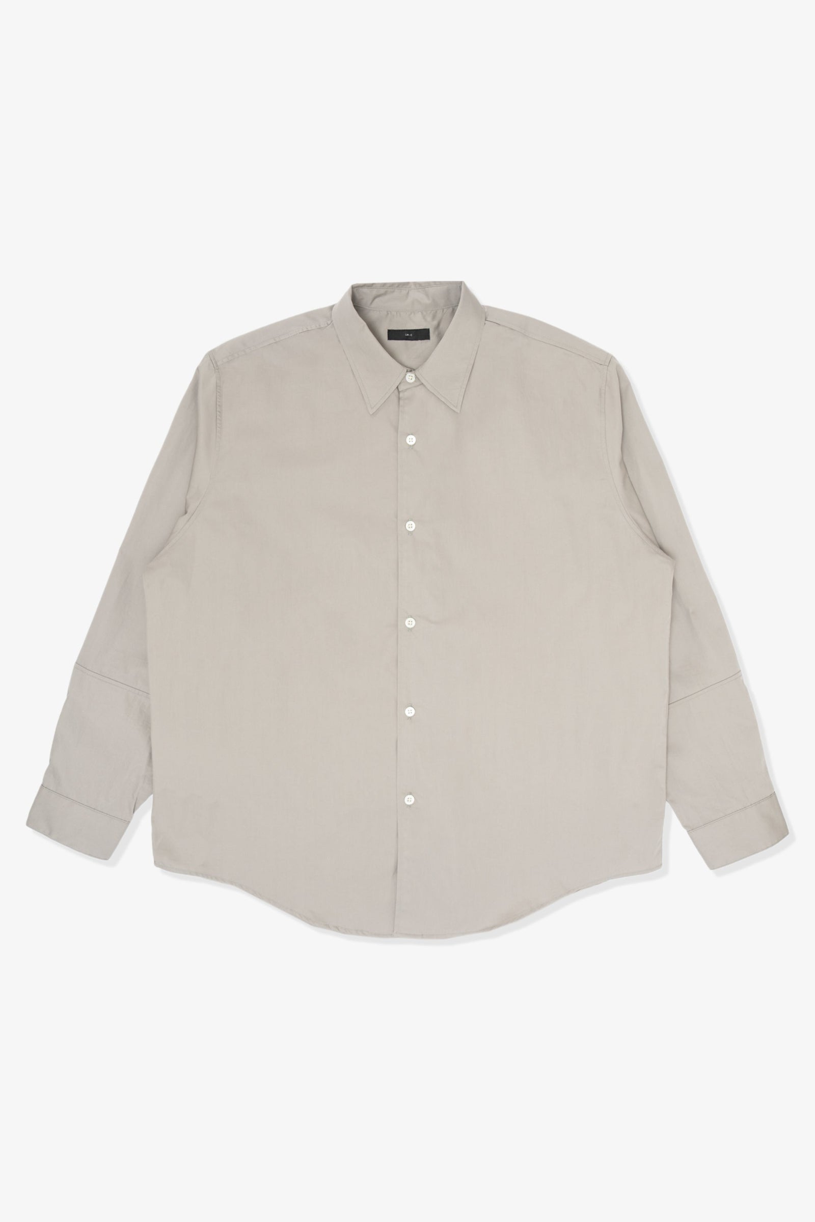 Lynn Poplin L S Shirt True Grey