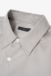 Lynn Poplin L S Shirt True Grey