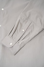 Lynn Poplin L S Shirt True Grey