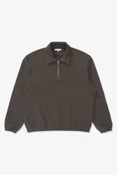 TOPPER 1/4 ZIP - PEWTER