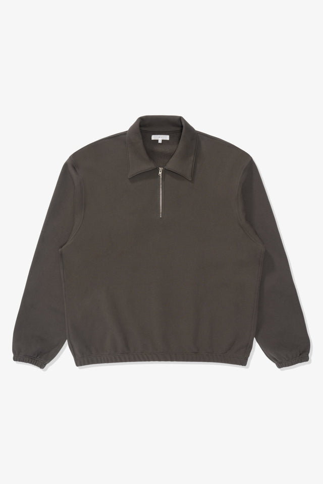 TOPPER 1/4 ZIP - PEWTER