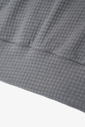 2-PLY GAUZE CREWNECK - PEWTER