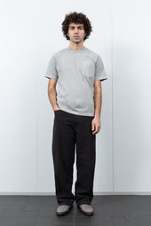 MUNICIPAL POCKET T-SHIRT - PIGMENT CHALK