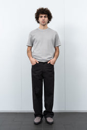 MESH T-SHIRT - PIGMENT CHALK