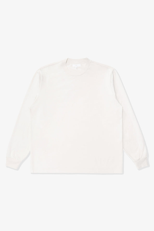 L/S MUNICIPAL T-SHIRT - OFF WHITE