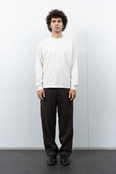 L/S MUNICIPAL T-SHIRT - OFF WHITE