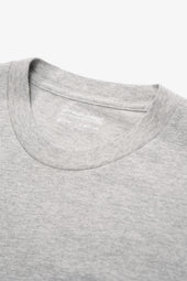 MUNICIPAL POCKET T-SHIRT - HEATHER GREY
