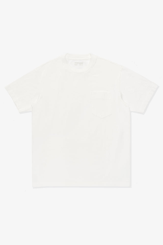 MUNICIPAL POCKET T-SHIRT - WHITE