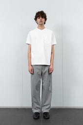 MUNICIPAL POCKET T-SHIRT - WHITE