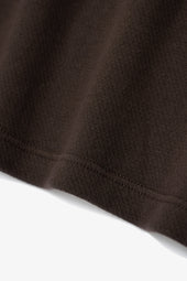 MESH T-SHIRT - BLACK MUSHROOM
