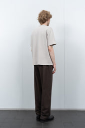 MESH T-SHIRT - OAK GREY