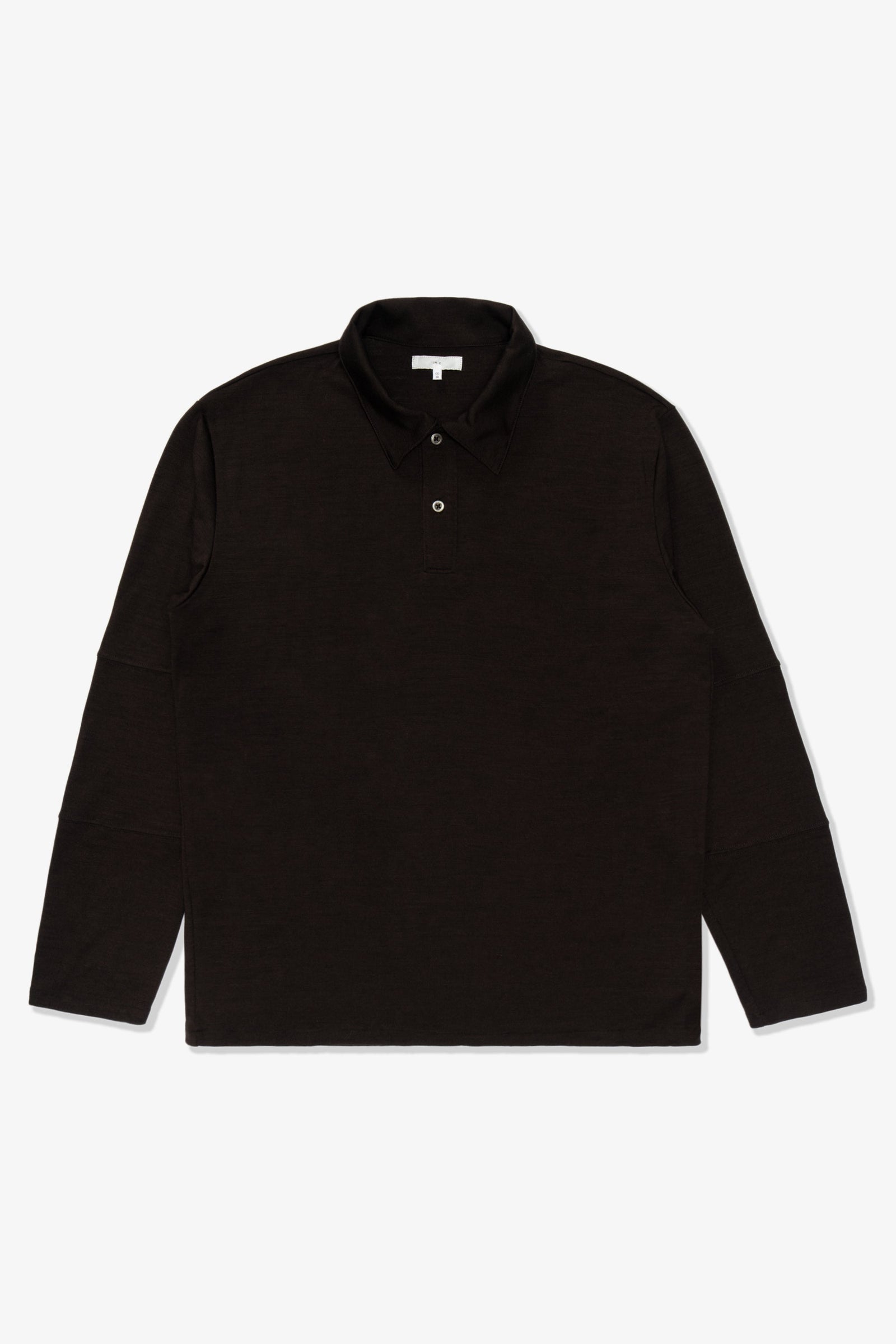 Wool Jersey Polo Woodberry
