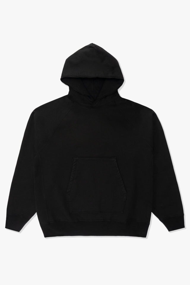 SUPER WEIGHTED HOODIE - BLACK