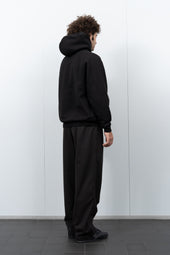SUPER WEIGHTED HOODIE - BLACK